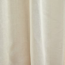 Valerian Cream Sheer Concealed Tab Top Curtains (Set of 2)